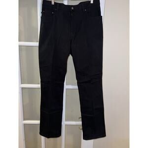 LRL Lauren Jean Co. Ralph Lauren Black Classic Straight Leg Jeans Size 12